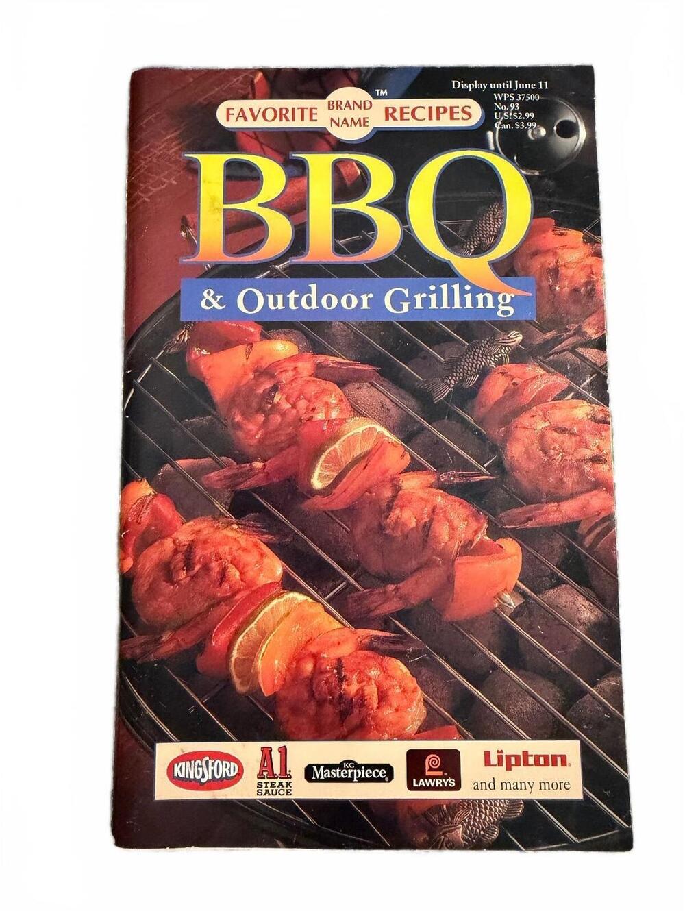 BBQ & Outdoor Grilling Cookbook Magazine Vol. 5, June 11, 1996